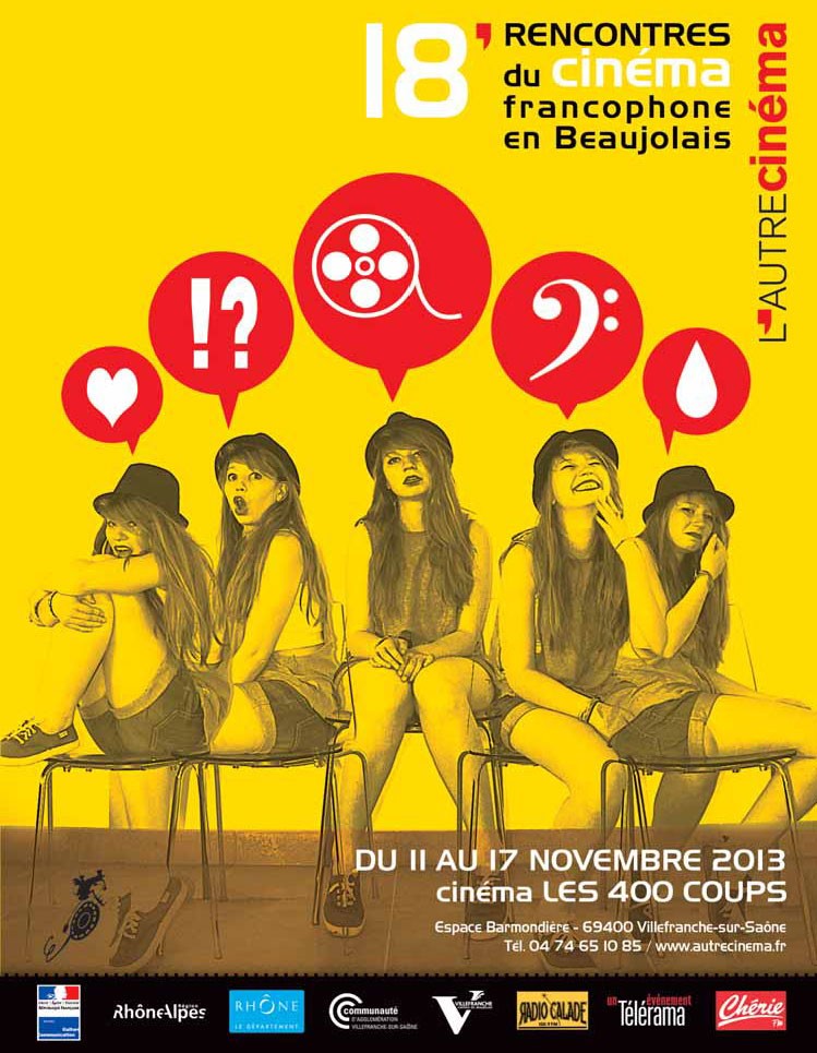 18èmes Rencontres du Cinéma Francophone en Beaujolais