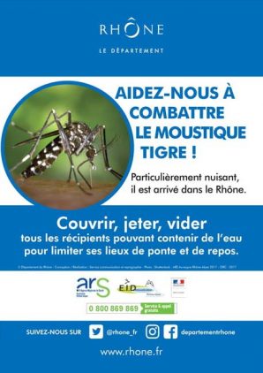 Le Moustique Tigre est arrivé dans le Rhône