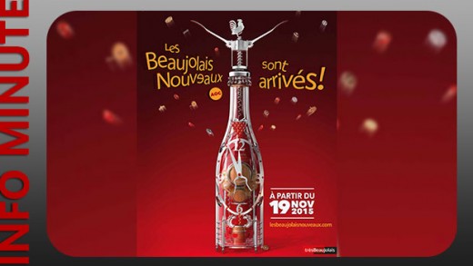 L'affiche des Beaujolais Nouveaux 2015