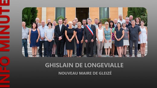 Ghislain de Longevialle nouveau maire de Gleizé
