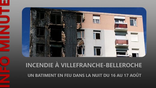 Incendie à Belleroche