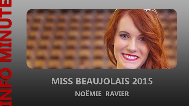 Noémie Ravier élue Miss Beaujolais 2015