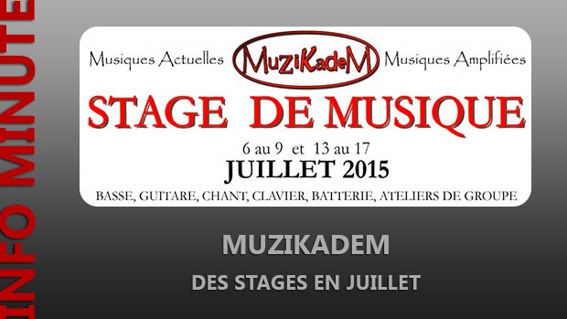 Muzikadem - Stages d'été
