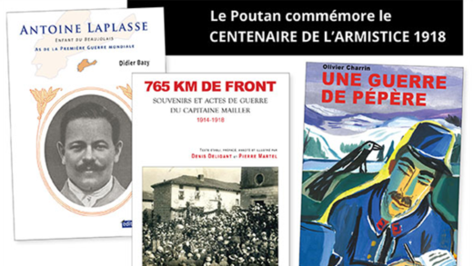 Livres - 4 ouvrages sur le centenaire de l'armistice aux éditions du Poutan