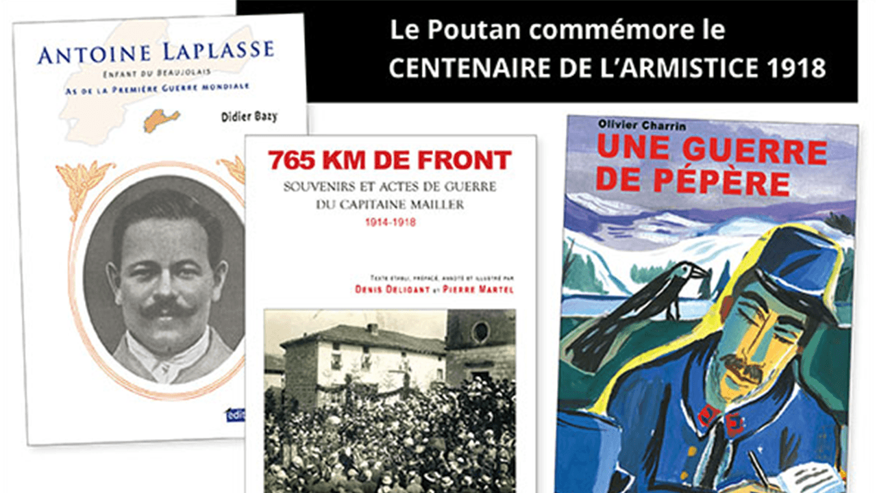 Livres – 4 ouvrages sur le centenaire de l’armistice aux éditions du Poutan