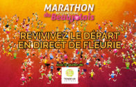 Départ du Marathon du Beaujolais 2018 Facebook Live
