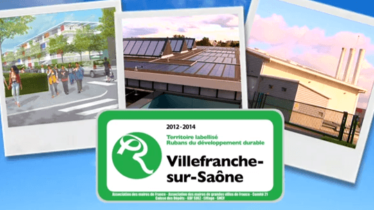 Villefranche - Ruban du développement durable