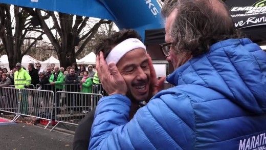 Arrivée du Marathon du Beaujolais 2015