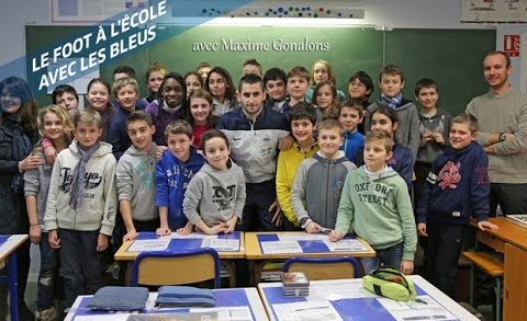 Avec Maxime Gonalons à Villefranche-sur-Saône (FFF)