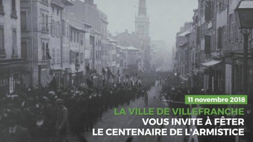 Célébrez le centenaire de l'armistice à Villefranche-sur-Saône