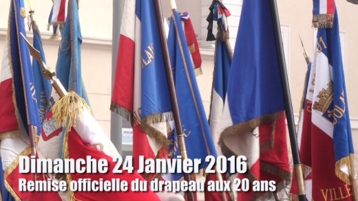 Conscrits 2016 - Remise officielle du drapeau aux 20 ans