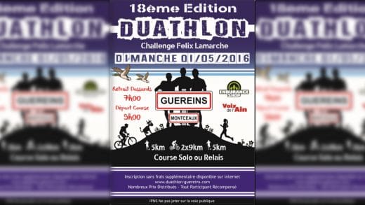 Duathlon – Duathlon de Guéreins – Réaction de Vincent Rohmer