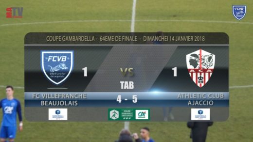 FCVB vs AC Ajaccio – Coupe Gambardella