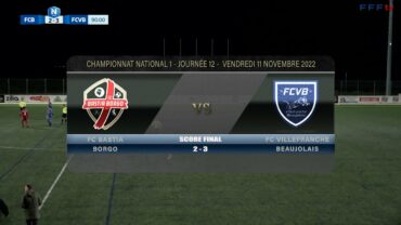 Foot – Bastia-Borgo vs FCVB 11/11/2022