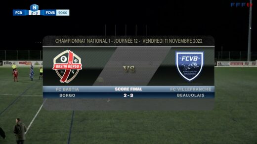 Foot - Bastia-Borgo vs FCVB 11/11/2022