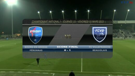 Foot - Bourg-en-Bresse vs FCVB 03/03/2023