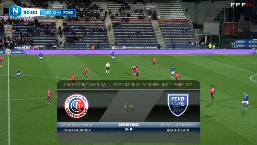 Foot - Châteauroux vs FCVB 10/12/2021