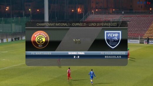Foot - FC Martigues vs FCVB 20/02/2023