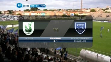 Foot – FC Sète vs FCVB  06/05/2022