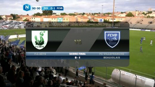 Foot - FC Sète vs FCVB  06/05/2022