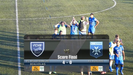 Foot – FCVB – AJ Auxerre B – 13/09/2016
