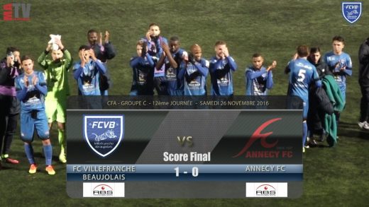 Foot – FCVB – FC ANNECY 26/11/2016