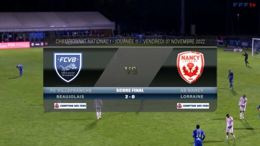 Foot - FCVB vs AS Nancy Lorraine 7/11/2022