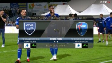 Foot – FCVB vs Bourg en Bresse 13/05/2022