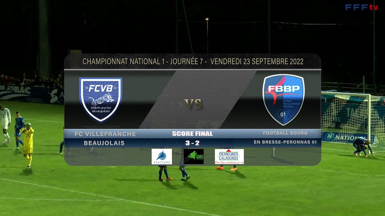 Foot - FCVB vs Bourg en Bresse 23/09/2022