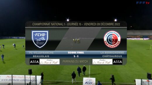 Foot - FCVB vs Châteauroux 09/12/2022