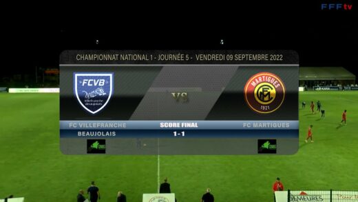 Foot - FCVB VS FC MARTIGUES 09/09/2022