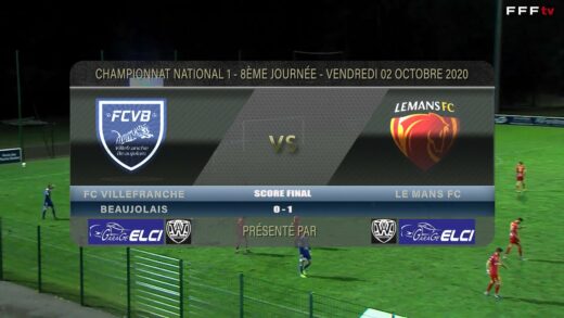 Foot - FCVB vs Le Mans FC 02/10/2020