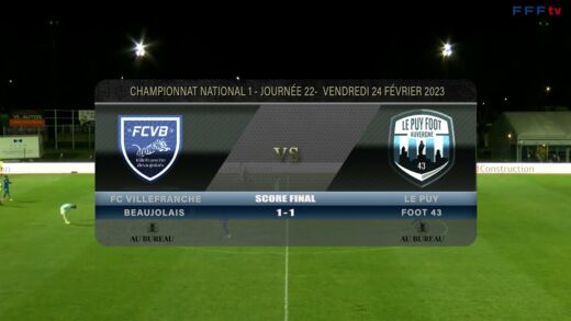 Foot - FCVB vs Le Puy Foot 43 24/02/2023