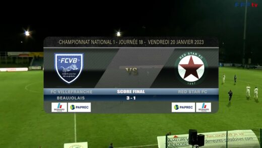 Foot - FCVB vs  RED STAR FC 20/01/2023