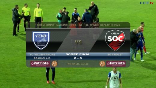 Foot - FCVB vs SO Cholet 21/04/2023