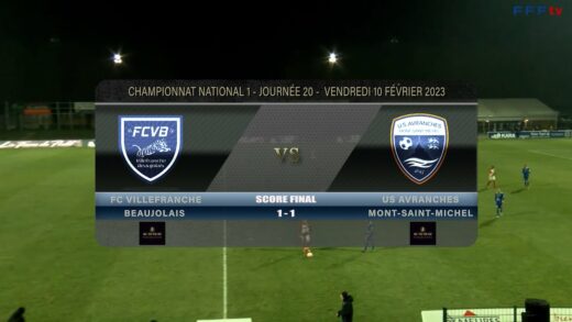 Foot - FCVB vs  US Avranches 10/02/2023