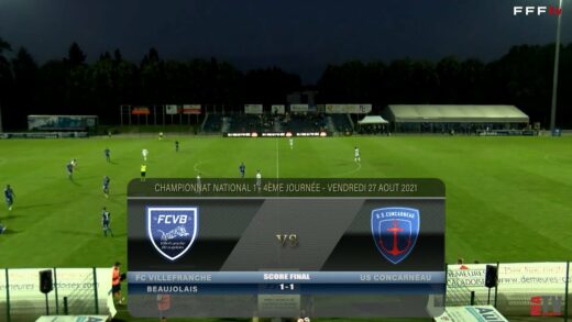 Foot - FCVB vs US CONCARNEAU 27/08/2021