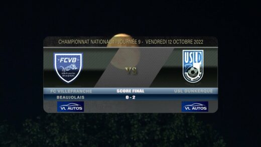 Foot - FCVB vs US Dunkerque 12/10/2022