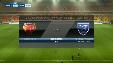 Foot – Le Mans FC vs FCVB 13/01/2023