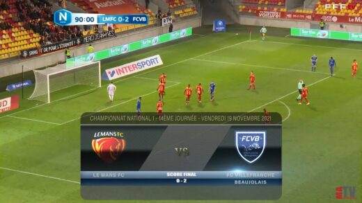 Foot - Le Mans FC vs FCVB 19/11/2021