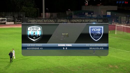 Foot - Le Puy Foot - FCVB 16/09/2022