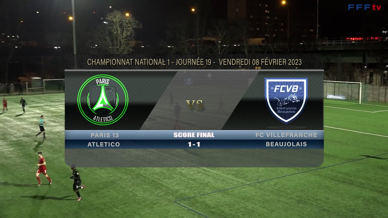 Foot - Paris13 Atlético vs  FCVB 04/02/2023