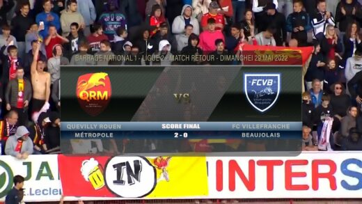 Foot - Quevilly Rouen vs FCVB 29/05/2022