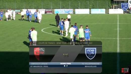Foot - St Maurice l'Exile vs FCVB 17/10/2021