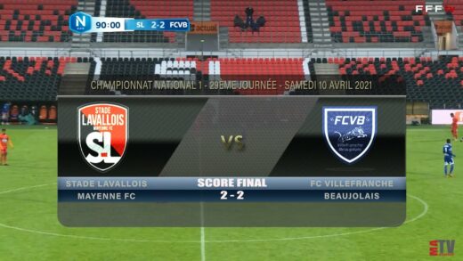 Foot - Stade Lavallois vs FCVB 10/04/2021