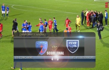 Foot - US Concarneau vs FCVB  21/09/2018