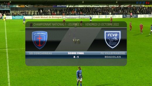 Foot - US CONCARNEAU vs FCVB 21/10/2022