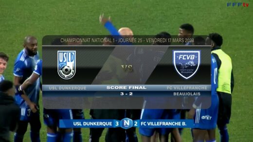 Foot - USL Dunkerque vs FCVB 17/03/2023