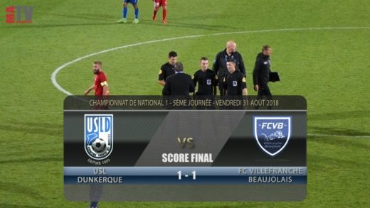 Foot - USL Dunkerque vs FCVB - 31/08/2018