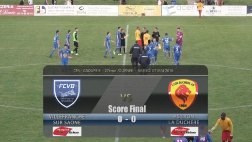 Football – FCVB / Lyon La Duchère – 07/05/2016